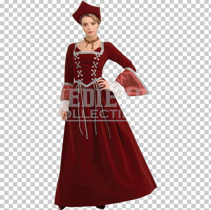 Renaissance Costume Dress Clothing Gown PNG, Clipart, Bodice, Clothing, Costume, Costume Design, Dress Free PNG Download