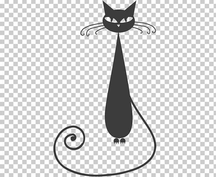 Black Cat Kitten Silhouette PNG, Clipart, Animals, Artwork, Black, Black And White, Black Cat Free PNG Download