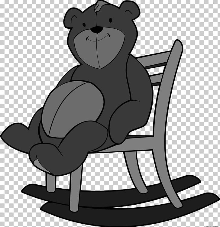 Brown Bear Rocking Chairs PNG, Clipart, Animals, Bear, Black And White, Brown Bear, Carnivoran Free PNG Download