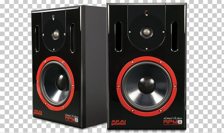 Studio Monitor Akai Pro RPM3 Monitorluidsprekers Loudspeaker Reel-to-reel Audio Tape Recording PNG, Clipart, Akai, Akai Mpc, Akai Rpm500, Audio, Audio Equipment Free PNG Download