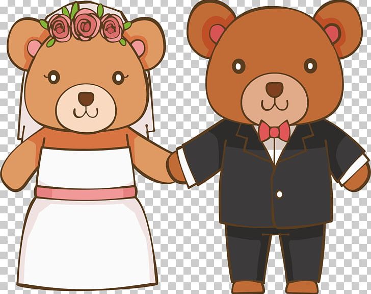 Teddy Bear Marriage Convite Wedding PNG, Clipart, Carnivoran, Cartoon, Cartoon Couple, Convite, Couple Free PNG Download