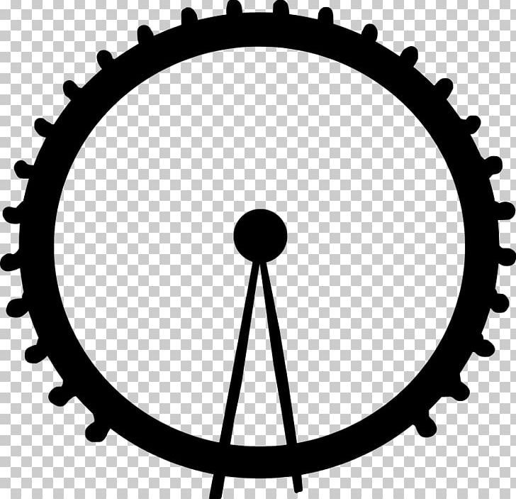 London Eye Computer Icons PNG, Clipart, Area, Bicycle Drivetrain Part, Bicycle Part, Bicycle Wheel, Black And White Free PNG Download