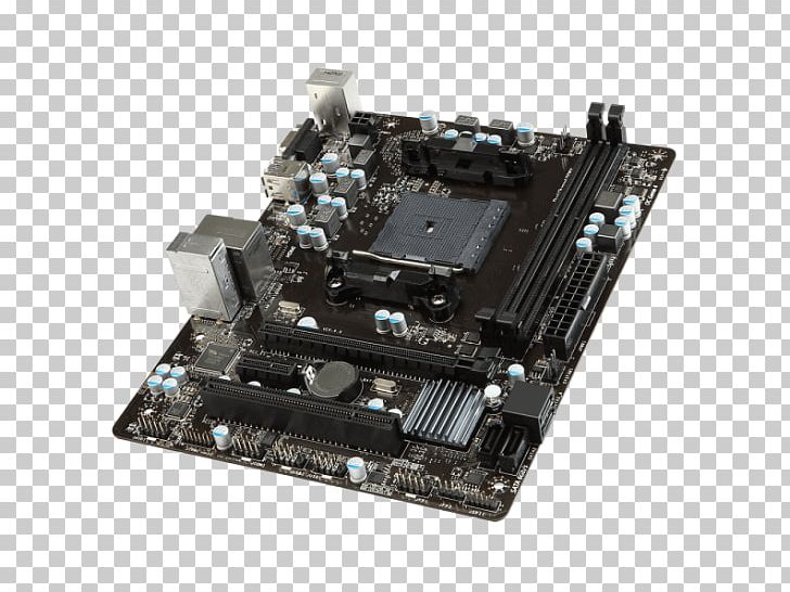 Socket AM4 MSI A68HM-P33 V2 Motherboard MicroATX PNG, Clipart, Atx, Computer, Computer Component, Computer Hardware, Cpu Free PNG Download