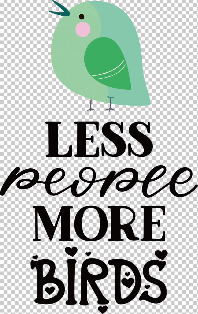 Less People More Birds Birds PNG, Clipart, Beak, Birds, Green, Line, Logo Free PNG Download