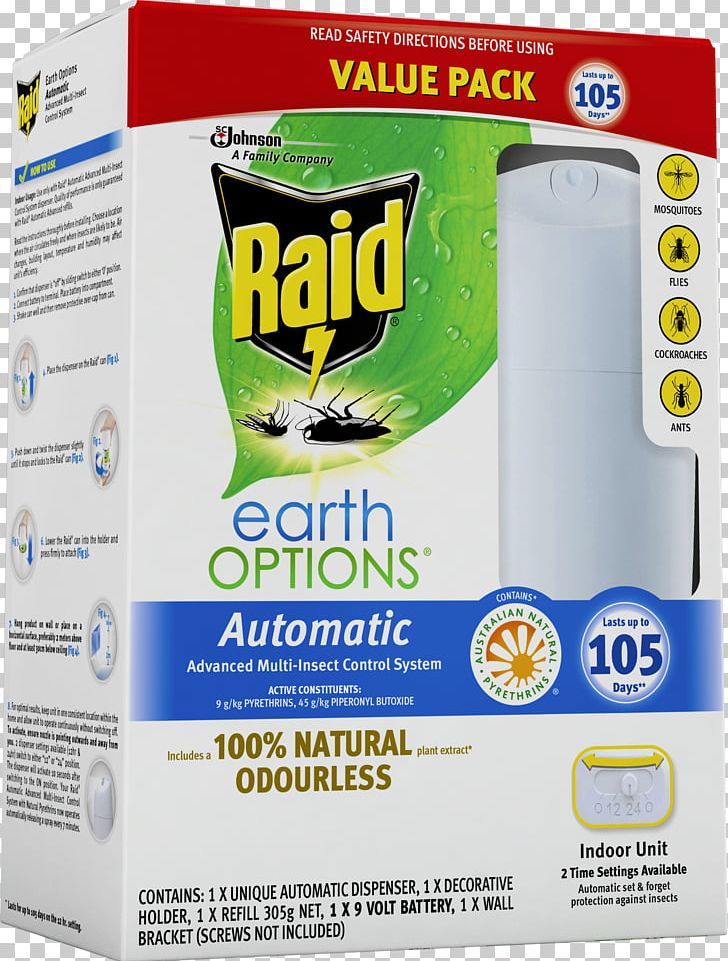 Mosquito Raid Household Insect Repellents Pest Control PNG, Clipart, Aerosol Spray, Automatic Soap Dispenser, Brand, Car, Fly Free PNG Download