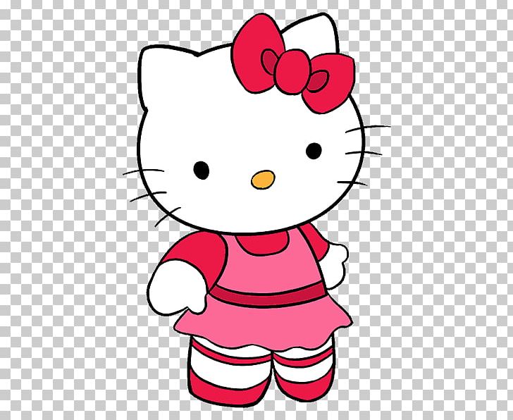 Hello Kitty Drawing Character Cartoon PNG, Clipart, Adventures Of Hello Kitty Friends, Area, Art, Artwork, Cheek Free PNG Download