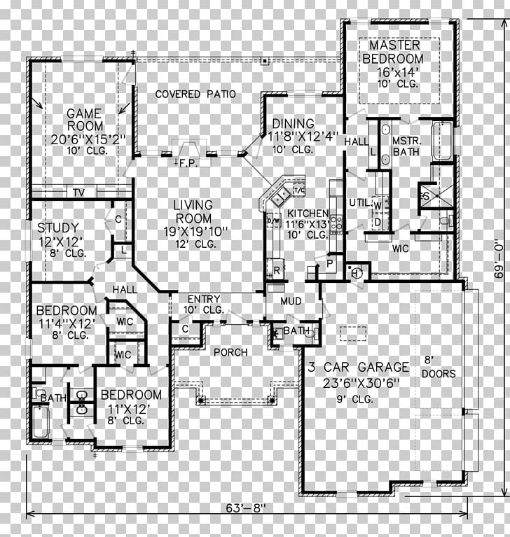 Floor Plan House Plan PNG, Clipart, Angle, Area, Black And White, Diagram, Drawing Free PNG Download