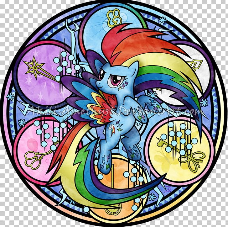 Rainbow Dash Twilight Sparkle Pinkie Pie Stained Glass Applejack PNG, Clipart, Applejack, Art, Artwork, Circle, Equestria Free PNG Download