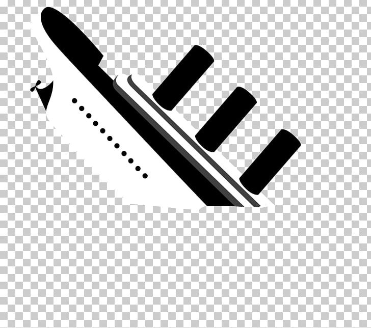 Ship Computer Icons RMS Titanic PNG, Clipart, Angle, Black, Black And White, Boat, Brand Free PNG Download
