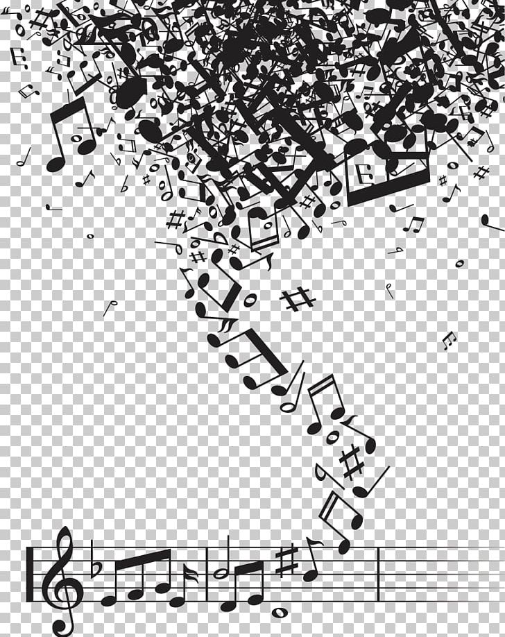 Musical Note Musical Notation PNG, Clipart, Angle, Black, Dynamic, Melody, Monochrome Free PNG Download