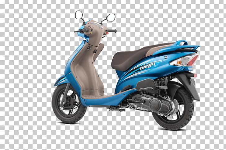 Motorized Scooter Car TVS Scooty TVS Wego PNG, Clipart, Car, Cars, Electric Blue, Electric Motorcycles And Scooters, Engine Displacement Free PNG Download