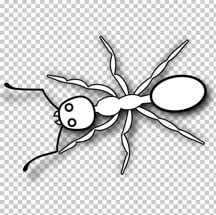 Ant Black And White Coloring Book PNG, Clipart, Ant, Ants, Arthropod, Artwork, Black And White Free PNG Download