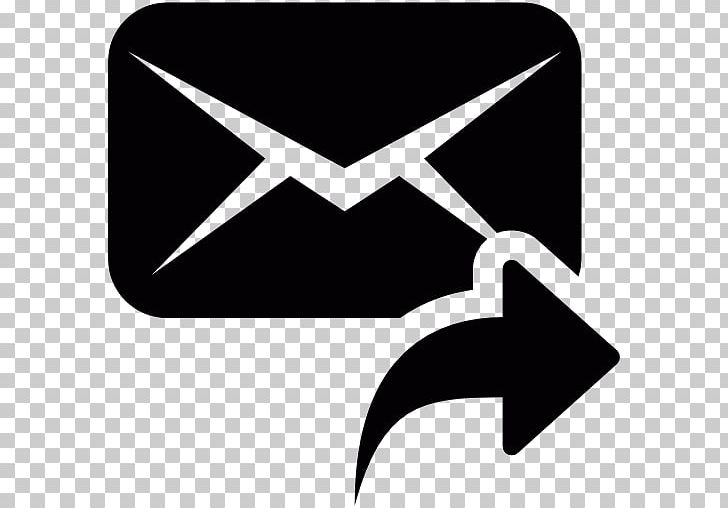 Email Forwarding Computer Icons Bounce Address Message PNG, Clipart, Angle, Black, Black And White, Bounce Address, Brand Free PNG Download