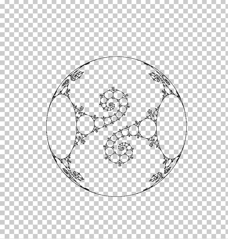 Hyperbolic Geometry Circle Isometry Symmetry PNG, Clipart, Area, Black And White, Circle, Dinnerware Set, Discrete Group Free PNG Download