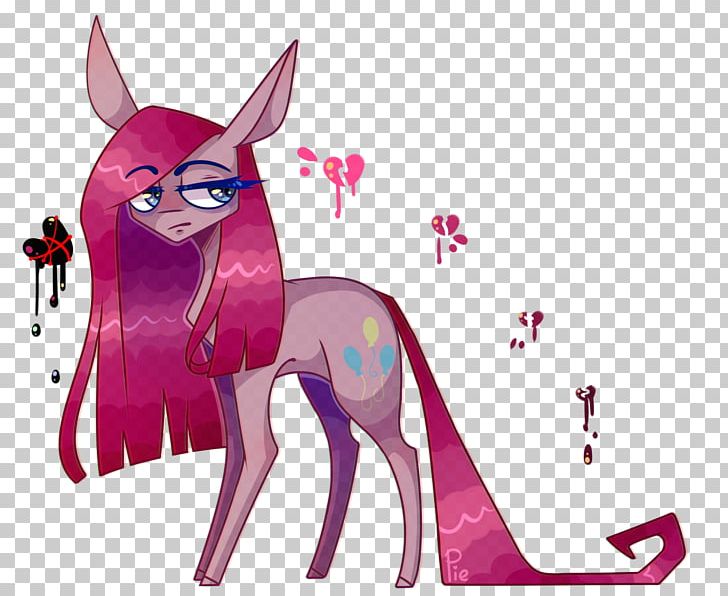 Horse Macropodidae Cartoon Pink M PNG, Clipart, Animals, Art, Cartoon, Eyes, Fictional Character Free PNG Download