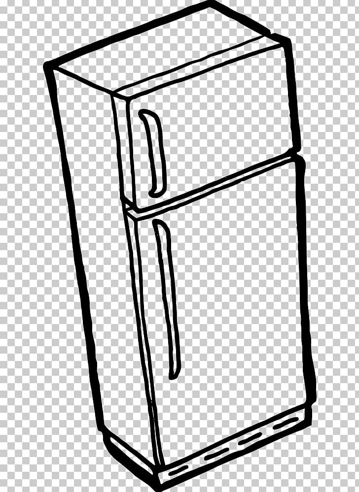 Refrigerator PNG, Clipart, Angle, Area, Black And White, Free Content, Home Appliance Free PNG Download