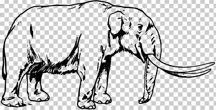 African Elephant Indian Elephant Quaternary Extinction Event Pleistocene Megafauna PNG, Clipart, American, Animal, Carnivoran, Lineart, Mammal Free PNG Download