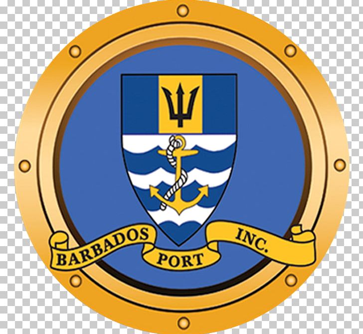 Barbados Port Incorporated Flag Of Barbados Badge Logo PNG, Clipart, Badge, Barbados, Crest, Emblem, Flag Free PNG Download