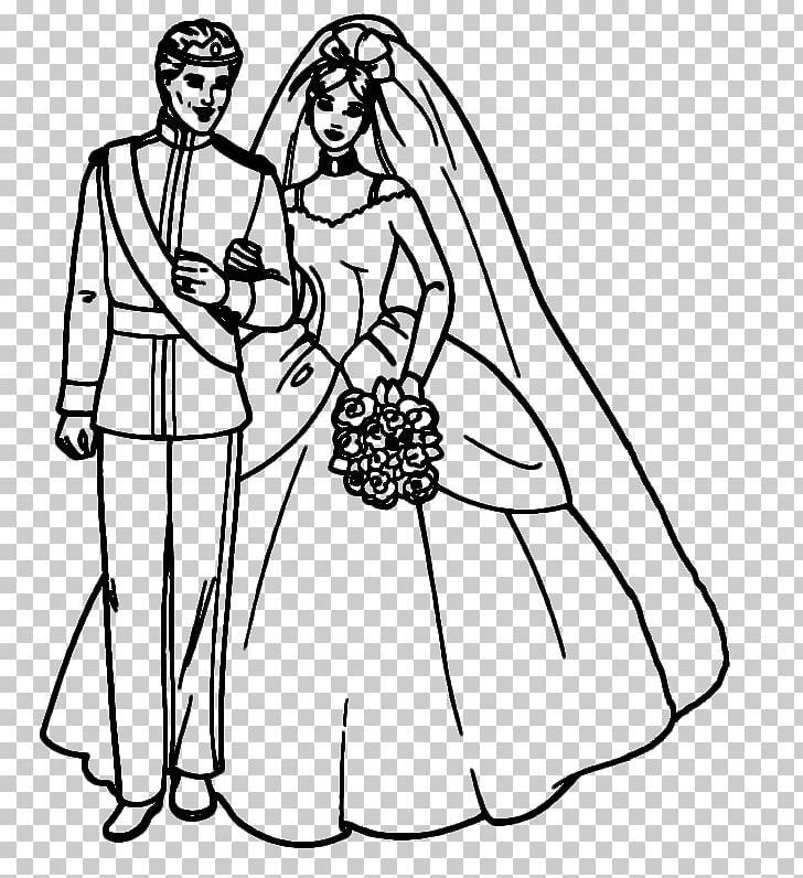 Coloring Book Bridegroom Wedding Page PNG, Clipart, Arm, Art, Black, Black And White, Book Free PNG Download