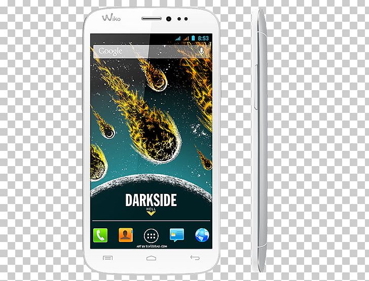 Wiko Cink Peax Wiko Darkside Smartphone Dual SIM PNG, Clipart, Android, Cellular Network, Communication Device, Darkside, Dual Sim Free PNG Download