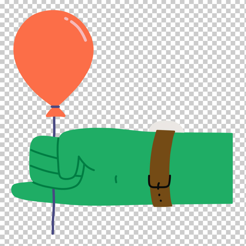 Hand Holding Balloon Hand Balloon PNG, Clipart, Balloon, Cartoon, Geometry, Green, Hand Free PNG Download
