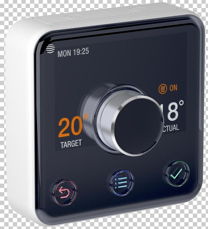 Hive Active Heating Thermostat 2 Smart Thermostat Central Heating PNG, Clipart, Amazon Alexa, Central Heating, Electronic Device, Electronics, Hardware Free PNG Download