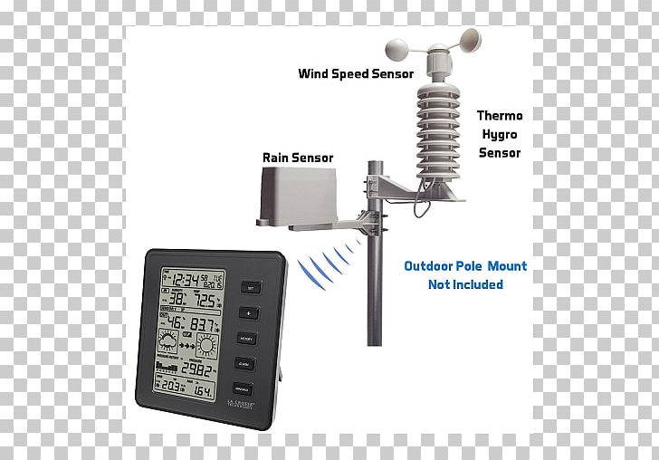 La Crosse Technology Weather Station Weather Forecasting PNG, Clipart, Atmospheric Pressure, Barometer, Hardware, Humidity, Inch Of Mercury Free PNG Download