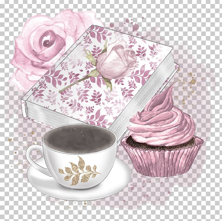Coffee Tea Cupcake PNG, Clipart, Baking Cup, Birthday Cake, Book, Book Icon, Buttercream Free PNG Download