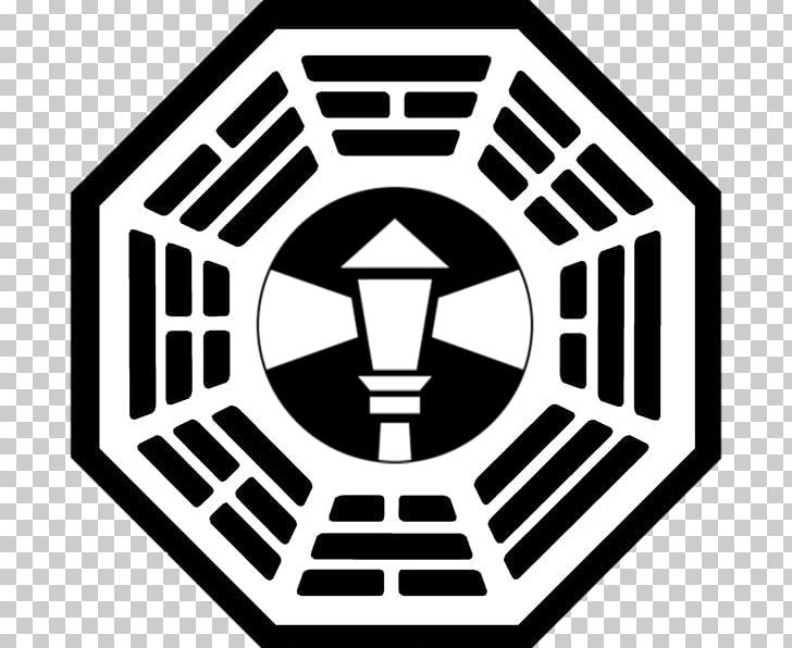 Dharma Initiative Eloise Hawking Lostpedia Station ?: The Looking Glass PNG, Clipart, Area, Black And White, Brand, Buddhism, Circle Free PNG Download