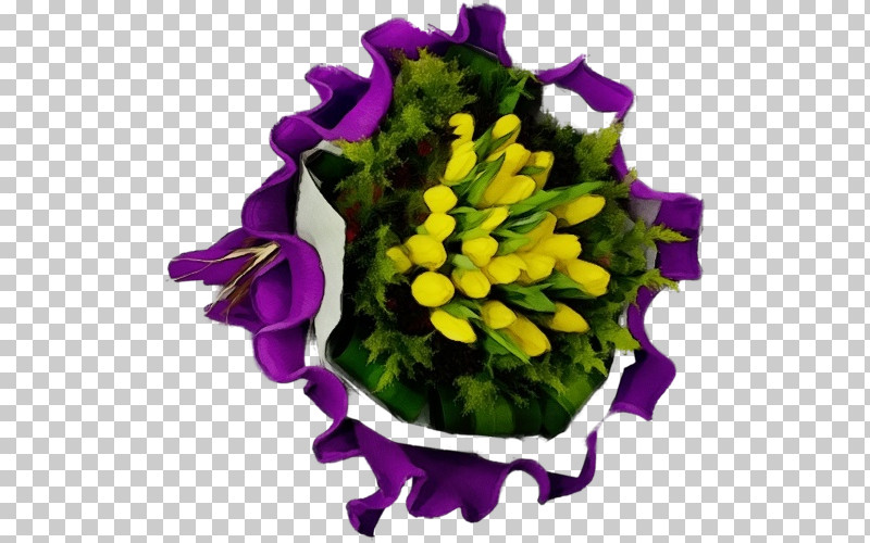 Flower Purple Violet Plant Yellow PNG, Clipart, Bouquet, Cut Flowers, Flower, Leaf, Paint Free PNG Download