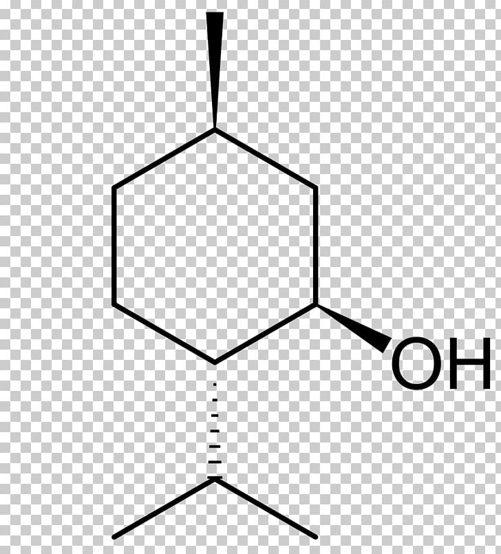 Menthol Peppermint Oil Chemical Compound Chemistry PNG, Clipart, Acid, Angle, Area, Black, Black And White Free PNG Download