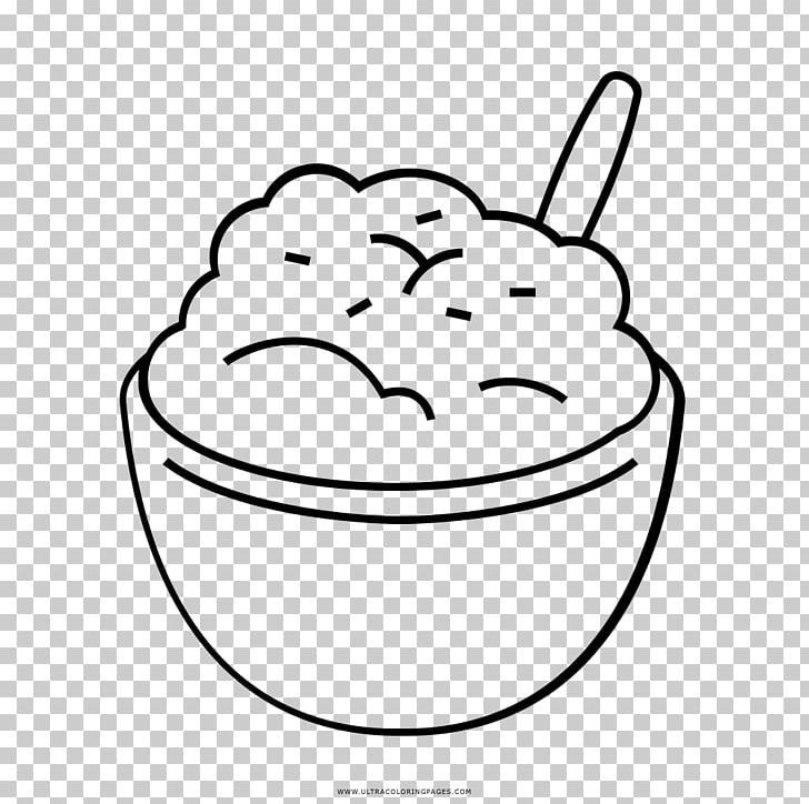 Mashed Potato Drawing Coloring Book Baked Potato PNG, Clipart, Bake, Black And White, Circle, Color, Coloring Book Free PNG Download