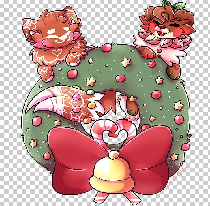 Cartoon Christmas Ornament Flower Character PNG, Clipart, Animal, Art, Cartoon, Character, Christmas Free PNG Download