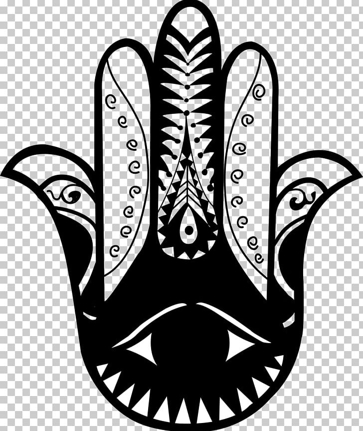 Hamsa Tattoo Artist Luck Symbol PNG, Clipart, Amulet, Artwork, Black, Blackandgray, Black And White Free PNG Download