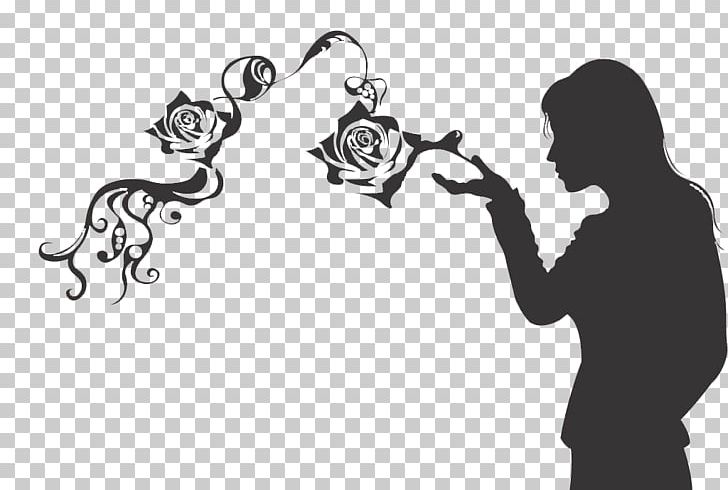 Photography Rose Illustration PNG, Clipart, Arm, Art, Black, Business Woman, Cartoon Free PNG Download