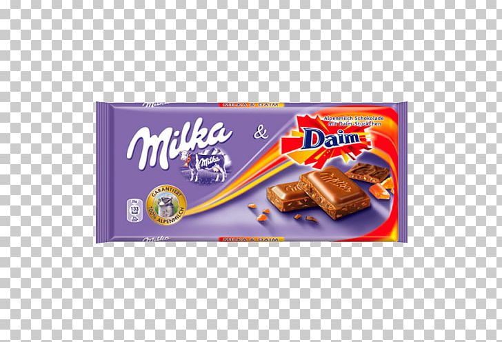 Chocolate Bar Milka Daim Milk Chocolate PNG, Clipart, Biscuit, Biscuits, Candy, Caramel, Chocolate Free PNG Download