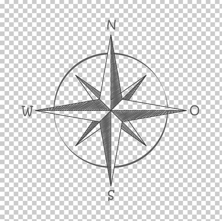 Compass Rose Wind Rose PNG, Clipart, Angle, Black And White, Blue, Circle, Compass Free PNG Download