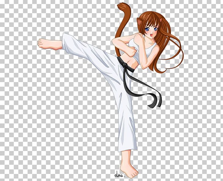 Roundhouse Kick Karate Taekwondo Black Belt PNG, Clipart, Anime, Arm, Black Belt, Cartoon, Clothing Free PNG Download