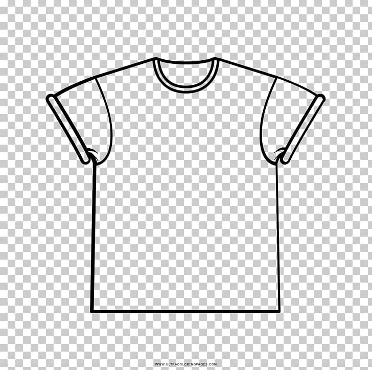 T-shirt Drawing Coloring Book Sleeve PNG, Clipart, Angle, Area, Black, Black And White, Clothing Free PNG Download