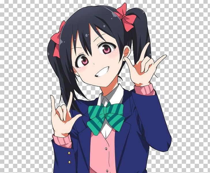 Nico Yazawa Maki Nishikino Anime Niconico Ouran High School Host Club PNG, Clipart, Artwork, Black Hair, Boy, Brown, Cartoon Free PNG Download