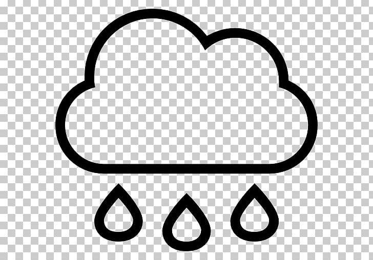 Weather Rain Cloud Symbol Computer Icons PNG, Clipart, Area, Black And White, Circle, Cloud, Computer Icons Free PNG Download