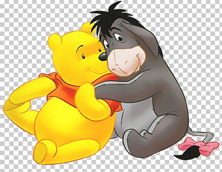 Winnie-the-Pooh Eeyore Tigger Winnipeg Hug PNG, Clipart, Art, Bear, Carnivoran, Cartoon, Cat Like Mammal Free PNG Download