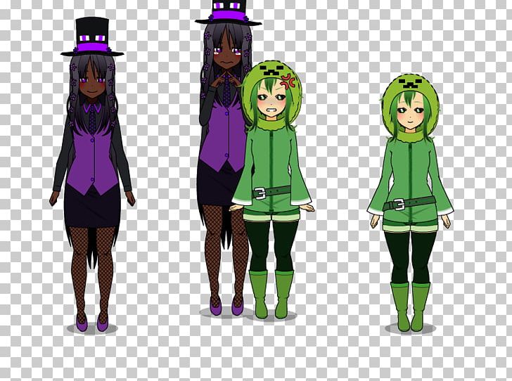 Minecraft Enderman Kisekae Set System PNG, Clipart, Art, Artist, Art Museum, Clothing, Costume Free PNG Download