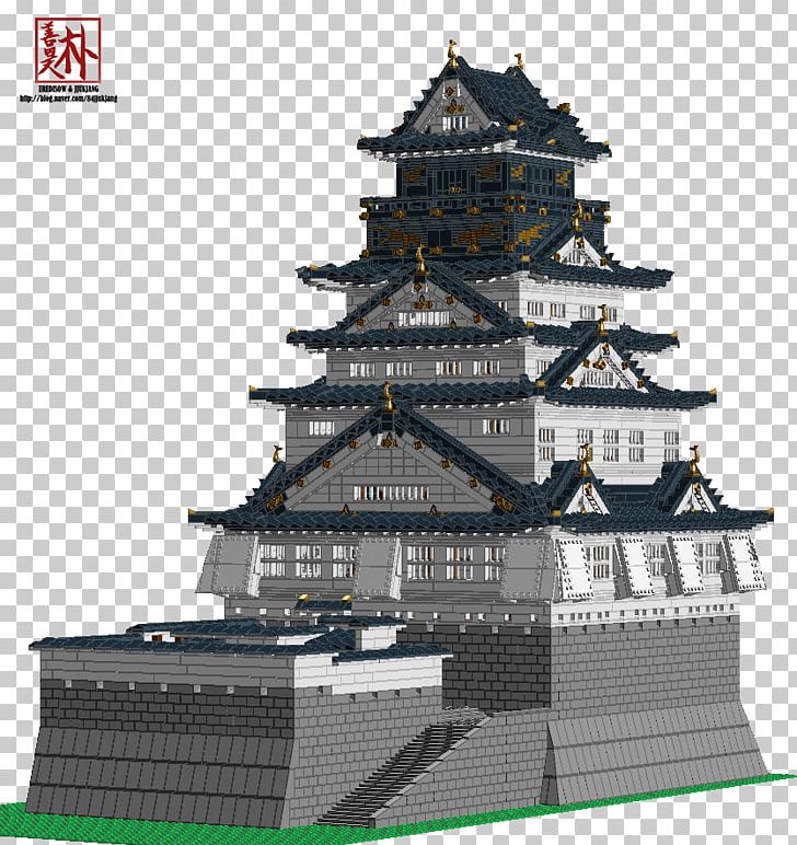 Osaka Castle LEGO Tenshu PNG, Clipart, Building, Castle, Chinese Architecture, Facade, Historic Site Free PNG Download