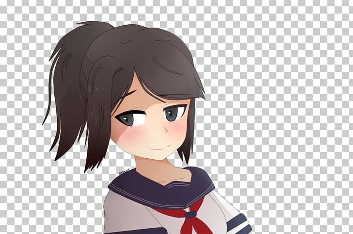 Yandere Simulator Video Game Character PNG, Clipart, Action Game, Anime, Black Hair, Brown Hair, Cartoon Free PNG Download