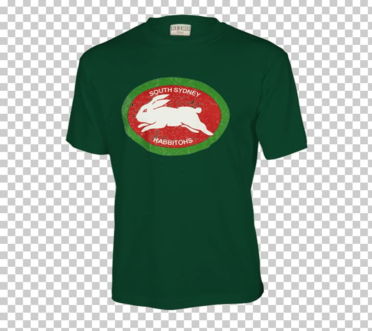 T-shirt South Sydney Rabbitohs Bluza Sleeve PNG, Clipart, Active Shirt, Bluza, Brand, Clothing, Green Free PNG Download