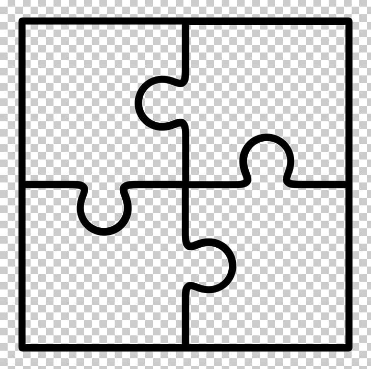 Jigsaw Puzzles Drawing Png Clipart Angle Area Black Black And