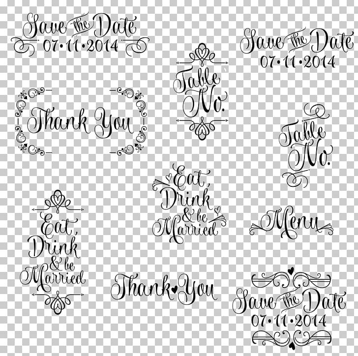 Wedding Invitation Save The Date Paper PNG, Clipart, Area, Art, Black, Black And White, Brand Free PNG Download
