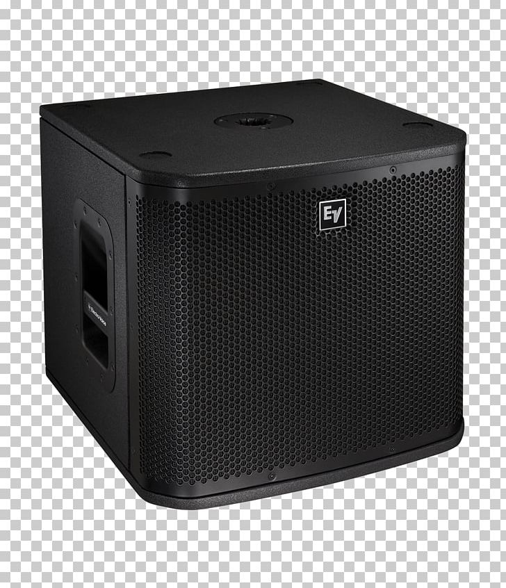 Electro-Voice Subwoofer Loudspeaker Powered Speakers Audio PNG, Clipart, Amplifier, Audio Equipment, Computer Speaker, Electronic Device, Electrovoice Free PNG Download