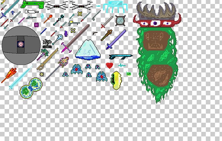 Terraria Pixel Art Sprite PNG, Clipart, Area, Cthulhu, Food Drinks, Internet Forum, Line Free PNG Download